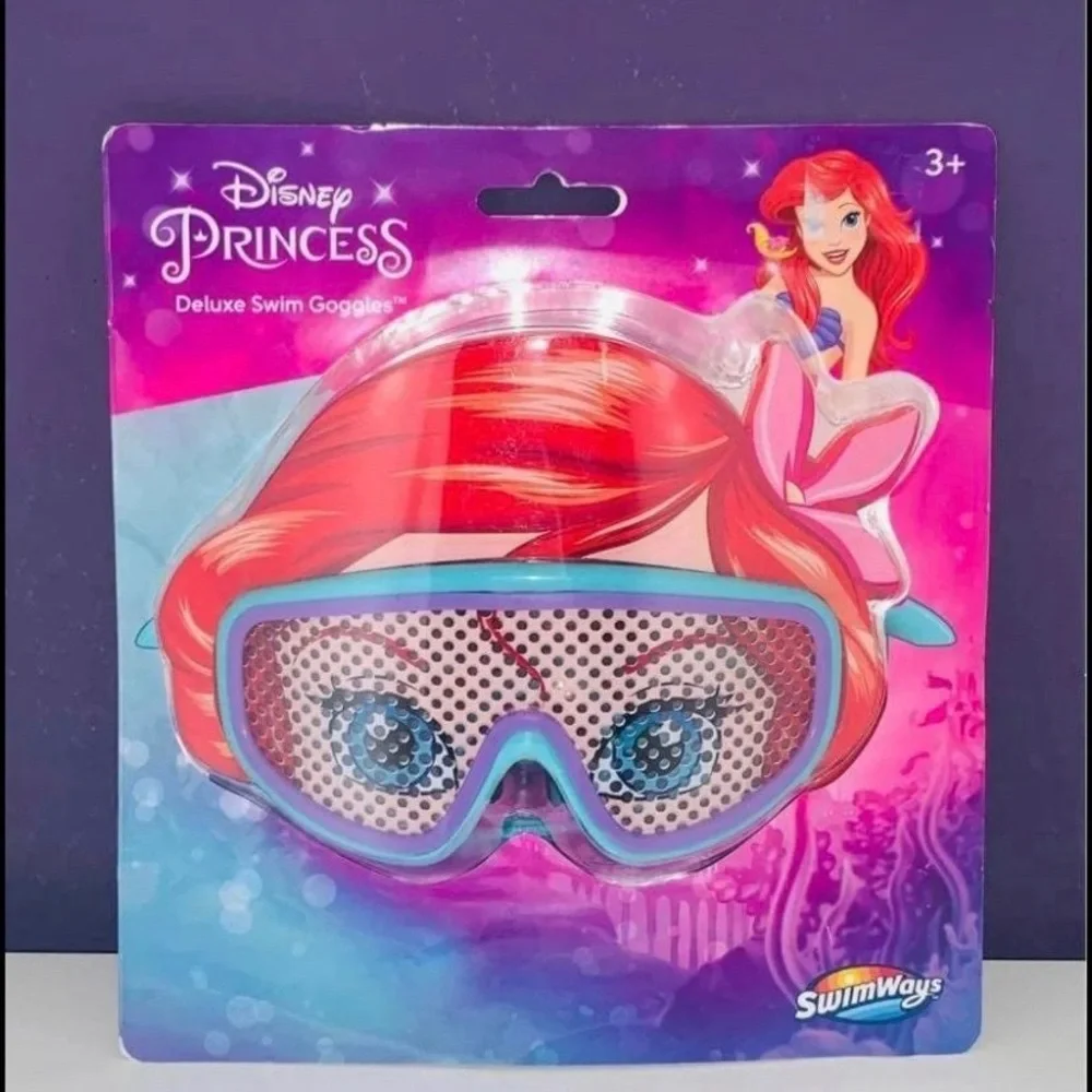 Disney Ariel Princess Swim Gear Swimming Mask Beach Pool